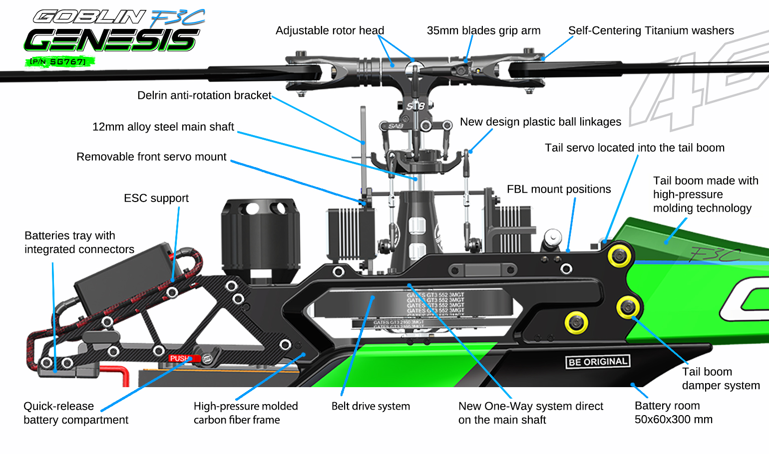 GENESIS F3C | Goblin Helicopters