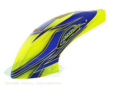 Canomod Air Brush Canopy Yellow/Blue - Goblin 630/700