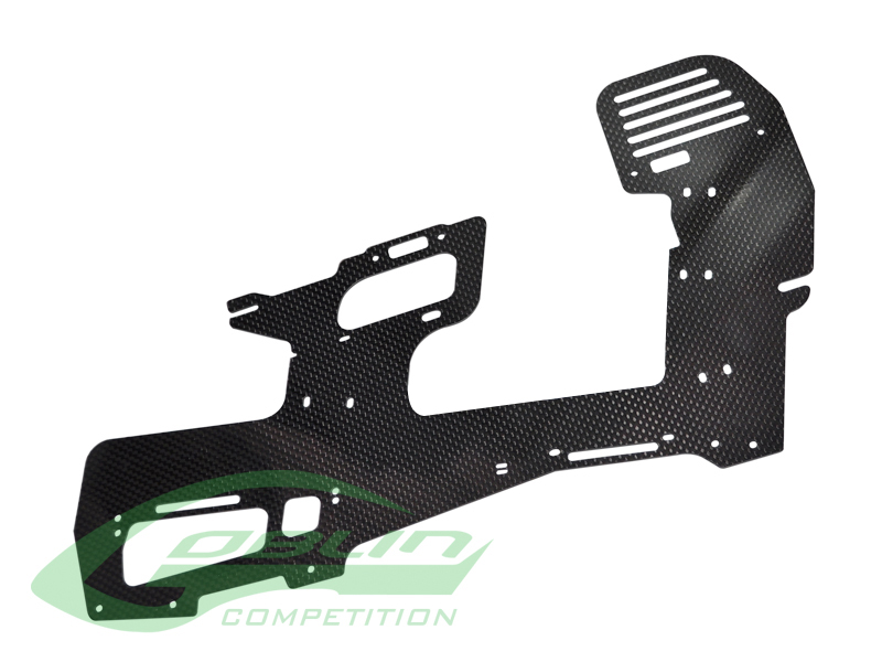 Carbon Fiber 2mm Main Frame (1pc) - Goblin 630 Competition