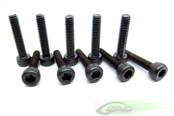 DIN 12.9 Socket Head Cap M2,5x8 (8pcs)