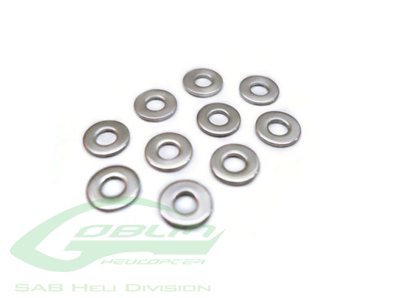 Steel Washer 2,5 x 4 x 0,3mm (10pcs)