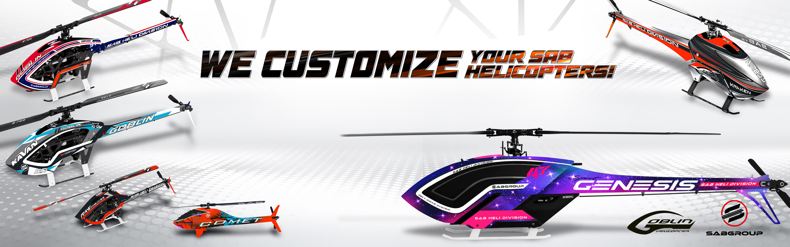 SAB ゴブリン700 キャノピー 2 個 Custom canopy | Goblin Helicopters