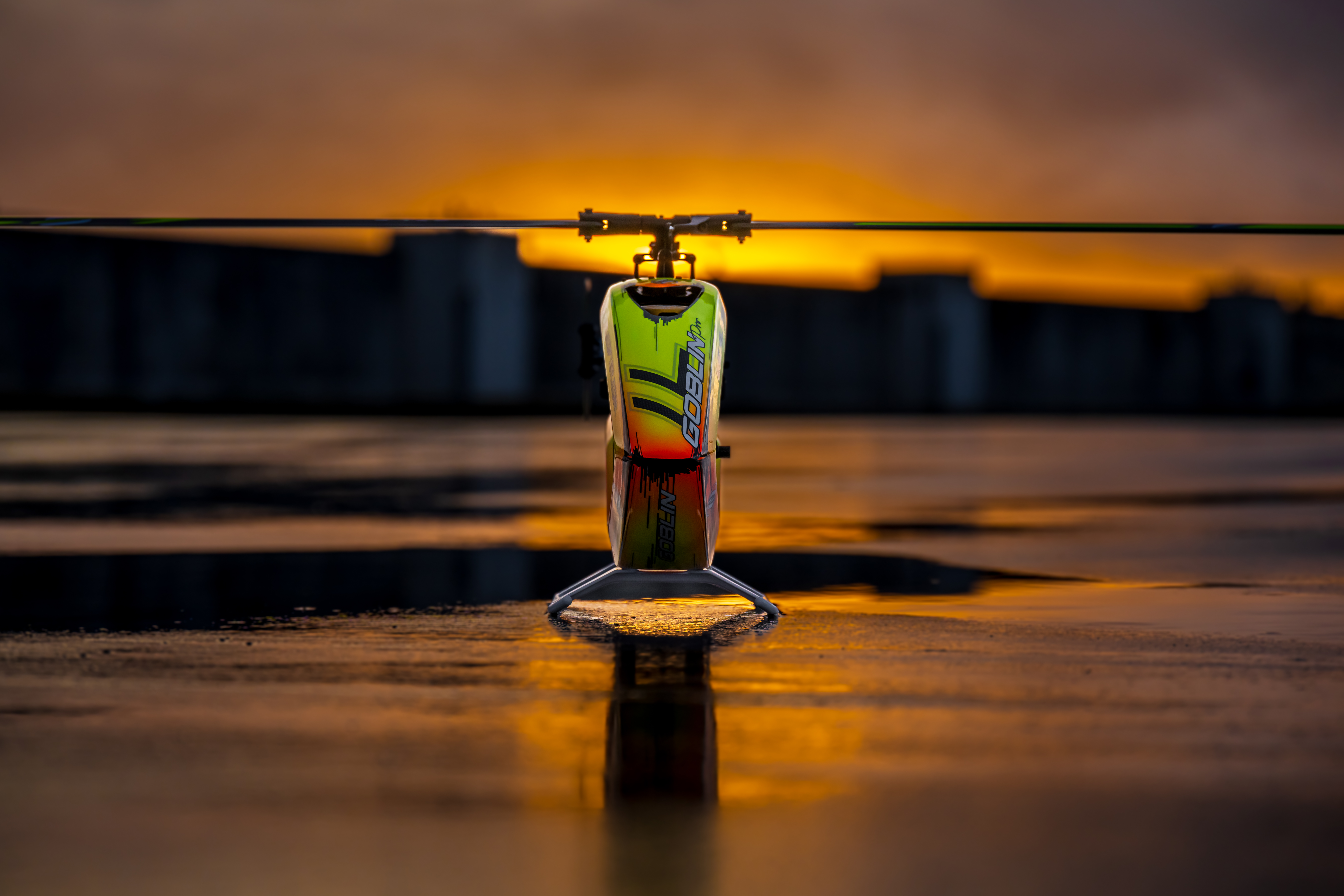 ILGoblin PRO 420 Yellow | Goblin Helicopters