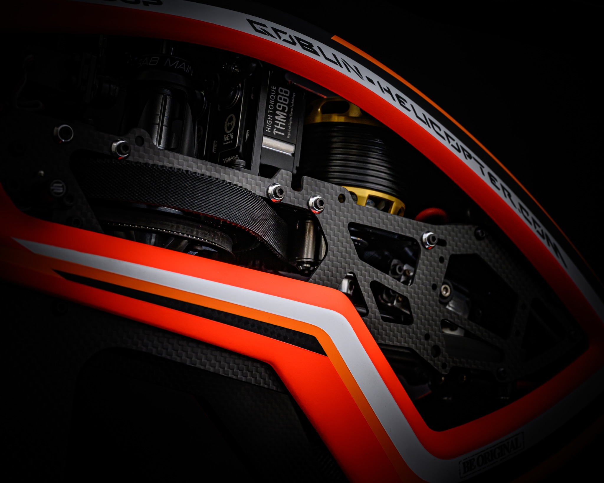 ILGoblin PRO 520 Orange | Goblin Helicopters