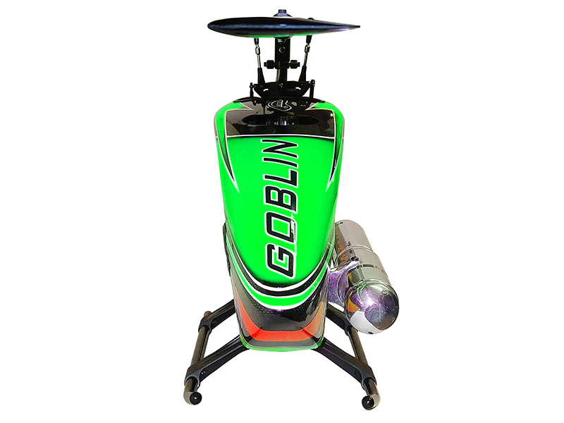GOBLIN BLACK NITRO 700 GREEN/CARBON (With ThunderBolt Main And